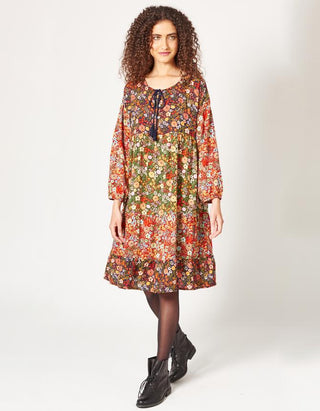 Kleid in Patchwork-Optik Kim mille fleurs