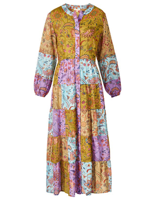 Boho-Kleid Annily mit floralem Muster