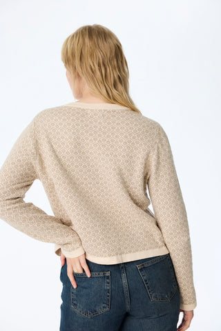 Wende-Cardigan aus Bio-Baumwolle (GOTS) in Doubleface-Optik