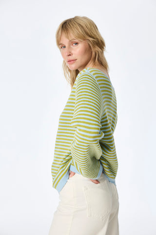 Wende-Sweater aus Bio-Baumwolle (GOTS) in Doubleface-Optik