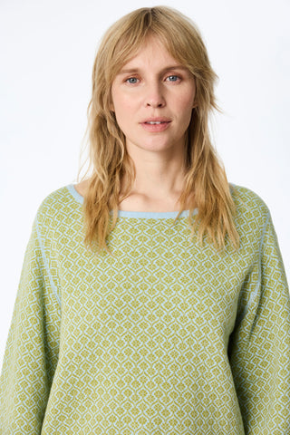 Wende-Sweater aus Bio-Baumwolle (GOTS) in Doubleface-Optik