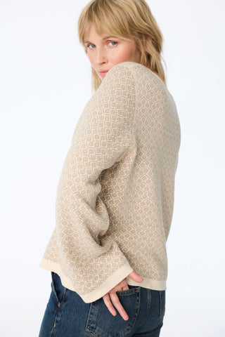 Wende-Sweater aus Bio-Baumwolle (GOTS) in Doubleface-Optik