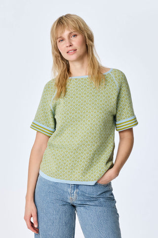 Wende-Shirt aus Bio-Baumwolle (GOTS) in Doubleface-Optik