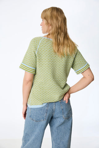 Wende-Shirt aus Bio-Baumwolle (GOTS) in Doubleface-Optik