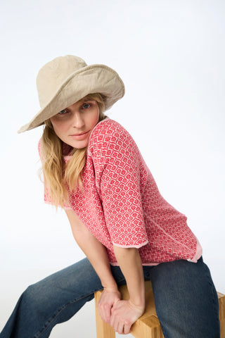 Wende-Shirt aus Bio-Baumwolle (GOTS) in Doubleface-Optik