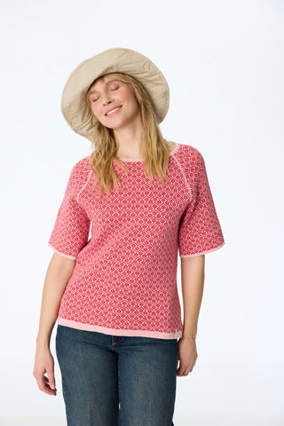 Wende-Shirt aus Bio-Baumwolle (GOTS) in Doubleface-Optik