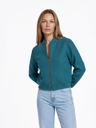 Blouson aus RWS-zertifizierter Merinowolle
