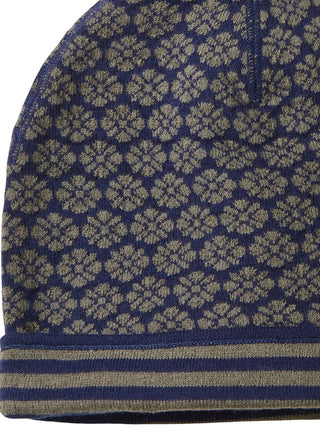 Mütze aus GOTS-zertifizierter Bio-Baumwolle mit Jacquardmuster