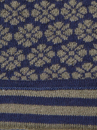 Mütze aus GOTS-zertifizierter Bio-Baumwolle mit Jacquardmuster