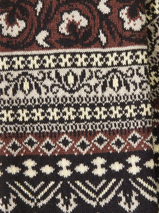 Pulswärmer aus GOTS-zertifizierter Bio-Baumwolle mit Jacquardmuster