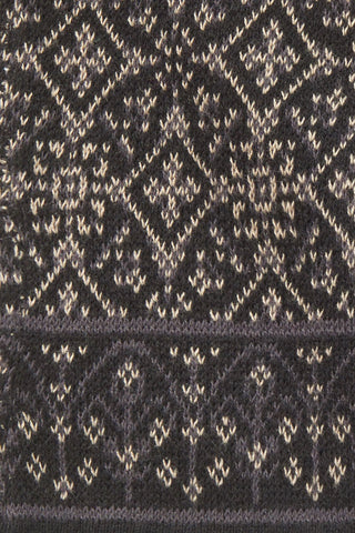 Schicke Beanie-Mütze aus Bio-Baumwolle mit Jacquard-Muster