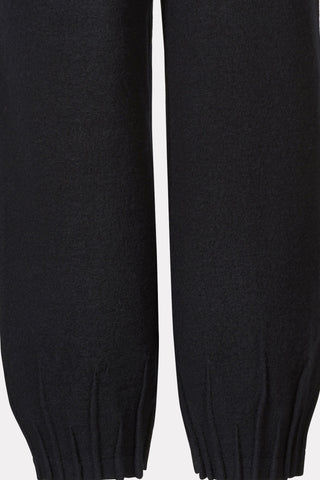 Merino wool trousers with comfortable waistband