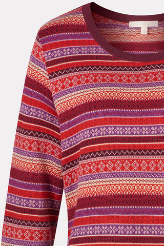 Jacquard-Tunika aus Bio-Baumwolle (GOTS-zertifiziert)