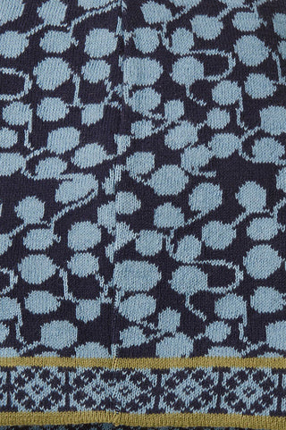 Jacquard-Mütze mit Tropfenmuster (GOTS-zertifiziert)