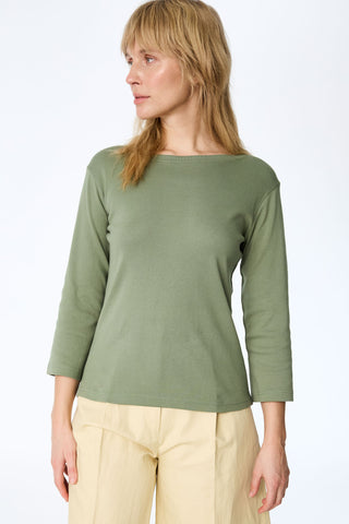 3/4-sleeve shirt made of organic cotton