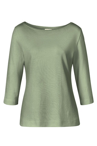 3/4-sleeve shirt made of organic cotton