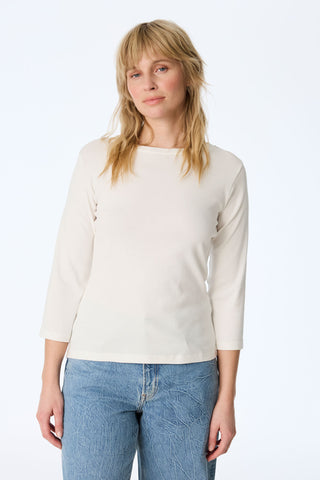 3/4-sleeve shirt made of organic cotton