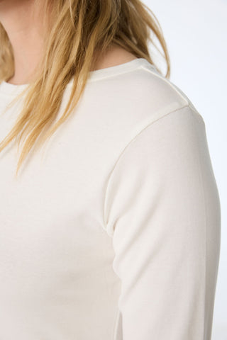 3/4-sleeve shirt made of organic cotton