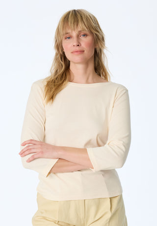 3/4-Arm-Shirt aus Bio-Baumwolle