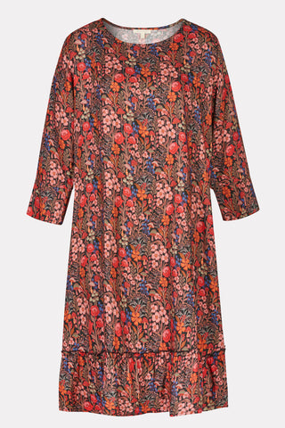 Midikleid mit Blumenprint