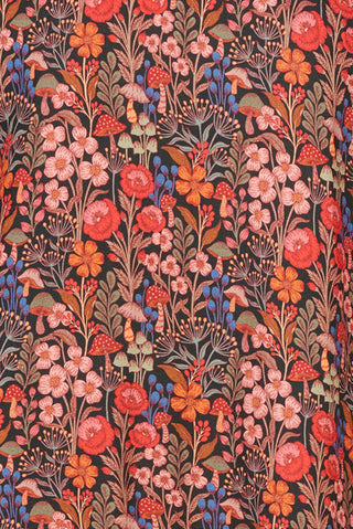 Midikleid mit Blumenprint
