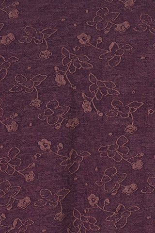 Sustainable jacquard jersey dress in purple