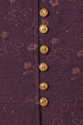 Jersey jacket made of organic cotton with jacquard structure