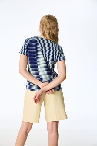 Shirt aus weicher Bio-Baumwolle (Gots) in Streifenoptik