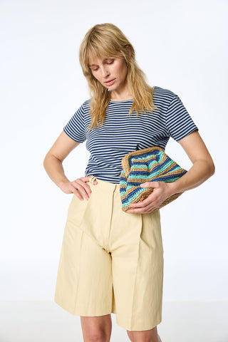 Shirt aus weicher Bio-Baumwolle (Gots) in Streifenoptik