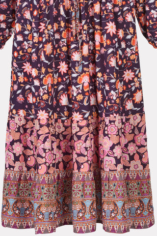 Maxikleid aus LENZING™ ECOVERO™ Viskose