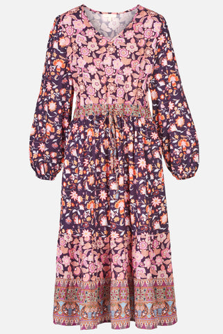 Maxikleid aus LENZING™ ECOVERO™ Viskose
