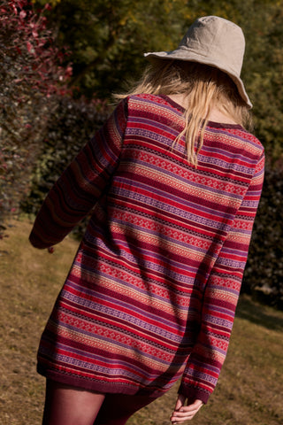 Jacquard-Tunika aus Bio-Baumwolle (GOTS-zertifiziert)