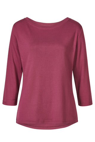 3/4-sleeve shirt made of organic cotton