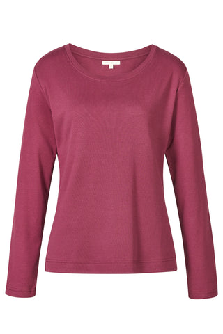 Long-sleeved shirt made of organic cotton