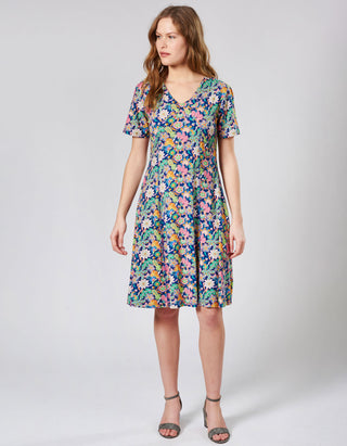 Jersey-Kleid Iva tropica aus Lenzing™ EcoVero